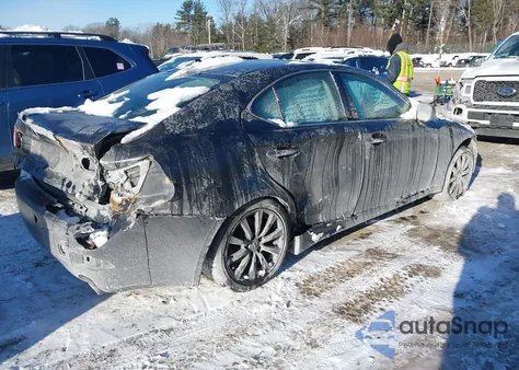 2008 Lexus Is 250 из США, поврежденный, VIN JTHCK262082026351